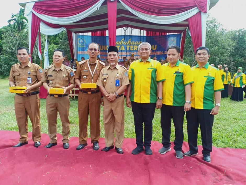 PEMBUKAAN KUKERTA TERPADU STIKES BAITURRAHIM JAMBI TA. 2019/2020 DI KECAMATAN PAMENANG KABUPATEN MERANGIN.