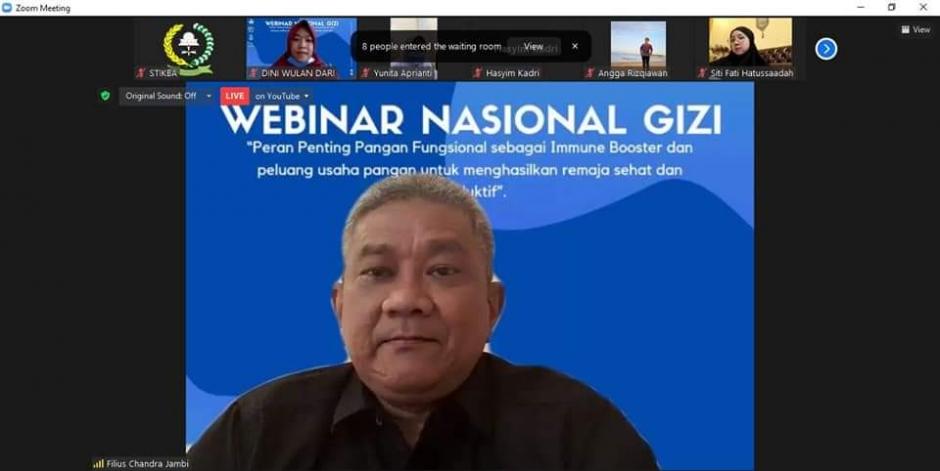 STIKes Baiturrahim Sukses Gelar Webinar Nasional Gizi