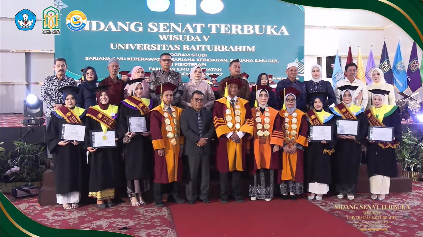 Universitas Baiturrahim Jambi Gelar Wisuda, Lahirkan Lulusan Profesional di Bidang Kesehatan